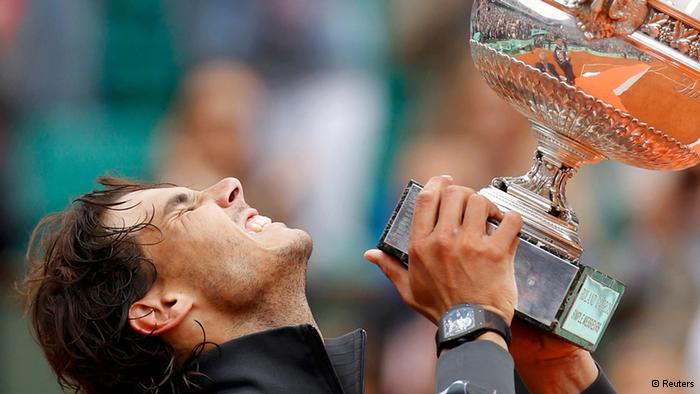 قهرمانی نادال، سلطان زمین شنی در مسابقات تنیس فرانسه