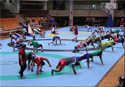 آغاز اردوی تیم ملی کشتی فرنگی