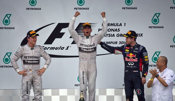 پیروزی لوئیس همیلتون درمالزی