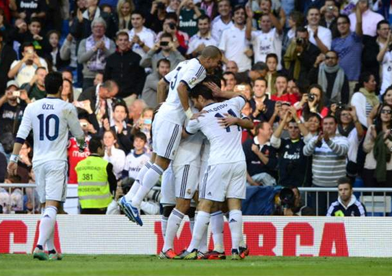 پیروزی پرگل رئال مقابل رایو وایکانو و برتری بارسا و اتلتیکو