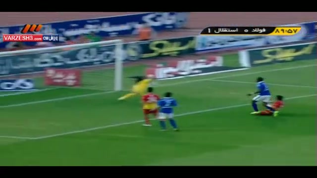 خلاصه بازي فولاد استقلال (ويدئو)